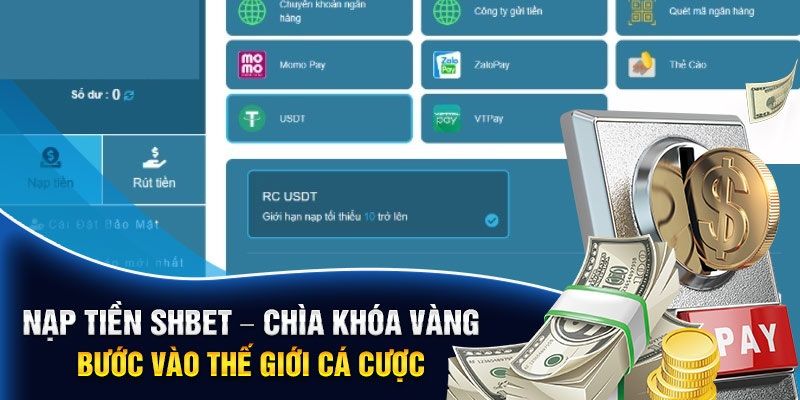 Sử dụng quét mã QR để nạp tiền SHBET nhanh, hiệu quả